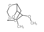 2-methoxy-3-methyl-4,6,9,11-tetraoxabicyclo[5.4.0]undecane Structure