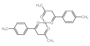 1-(4-methylphenyl)butane-1,3-dione; nickel结构式