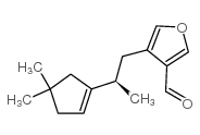 (R)-4-(2-(4,4-Dimethyl-1-cyclopenten-1-yl)propyl)-3-furancarboxaldehyd e picture