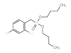 Phosphonicacid, [(2,4-dichlorophenyl)methyl]-, dibutyl ester (9CI)结构式