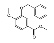 METHYL 3-BENZYLOXY-4-METHOXYBENZOATE Structure