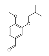 3-ISOBUTOXY-4-METHOXYBENZALDEHYDE Structure