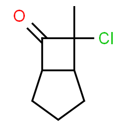 Bicyclo[3.2.0]heptan-6-one,7-chloro-7-methyl-结构式