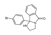 9b-(4-bromo-phenyl)-1,2,3,9b-tetrahydro-imidazo[2,1-a]isoindol-5-one Structure