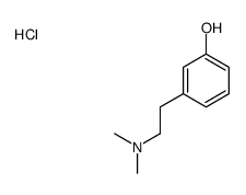 3-[2-(dimethylamino)ethyl]phenol,hydrochloride Structure