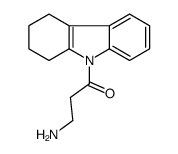 3-amino-1-(1,2,3,4-tetrahydrocarbazol-9-yl)propan-1-one Structure