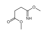 methyl 4-imino-4-methoxybutanoate结构式