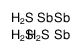 2,4,6,8,9-pentathia-1,3λ2,5,7λ2-tetrastibabicyclo[3.3.1]nonane结构式