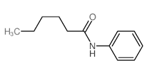 N-(N-HEXANOYL)ANILINE结构式