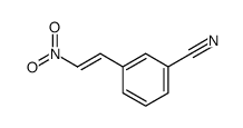 3-(2-nitroethenyl)benzonitrile Structure