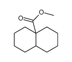 Decahydronaphthalene-4a-carboxylic acid methyl ester结构式