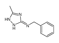 N-benzyl-5-methyl-1H-1,2,4-triazol-3-amine Structure