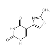 5-(2-methyl-1,3-thiazol-4-yl)-1H-pyrimidine-2,4-dione picture