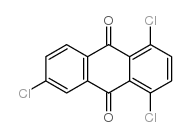 1,4,6-trichloroanthraquinone结构式