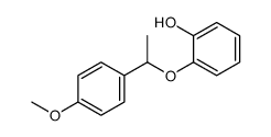 2-[1-(4-methoxyphenyl)ethoxy]phenol Structure