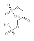 2-Propanone,1,3-bis[(methylsulfonyl)oxy]- structure