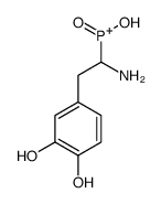 [1-amino-2-(3,4-dihydroxyphenyl)ethyl]-hydroxy-oxophosphanium Structure