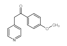 1-(4-METHOXY-PHENYL)-2-PYRIDIN-4-YL-ETHANONE Structure