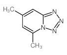 2,4-dimethyl-1,7,8,9-tetrazabicyclo[4.3.0]nona-2,4,6,8-tetraene Structure