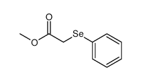 phenylselanyl-acetic acid methyl ester结构式