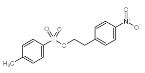 2-(4-硝基苯基)-乙基甲苯磺酸结构式