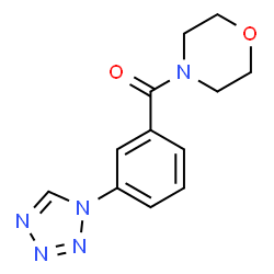 morpholin-4-yl-[3-(tetrazol-1-yl)phenyl]methanone picture