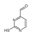 4-Pyrimidinecarboxaldehyde, 1,2-dihydro-2-thioxo- (9CI) Structure