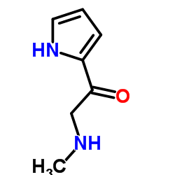 2-(Methylamino)-1-(1H-pyrrol-2-yl)ethanone Structure