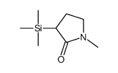 1-Methyl-(3-trimethylsilyl)pyrrolidone-2 Structure