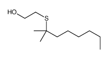 2-(1,1-Dimethylheptylthio)ethanol结构式