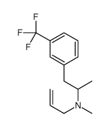 N-Allyl-3-(trifluoromethyl)-α,N-dimethylbenzeneethanamine结构式