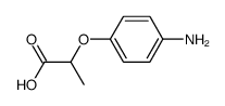 2-(p-amino-phenoxy)-propionic acid Structure