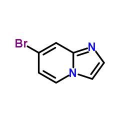 7-溴咪唑并[1,2-a]吡啶结构式