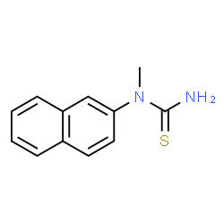 Urea,-alpha--methyl--alpha--2-naphthylthio- (3CI)结构式