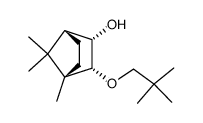 (1R,2S,3R)-3-(2,2-dimethylpropoxy)-4,7,7-trimethylbicyclo(2.2.1)heptan-2-ol Structure