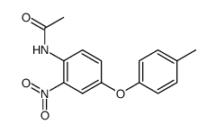 acetic acid-(2-nitro-4-p-tolyloxy-anilide) Structure