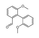 2,2'-DIMETHOXY-6-FORMYLBIPHENYL结构式