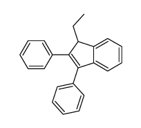 1-ethyl-2,3-diphenyl-1H-indene结构式