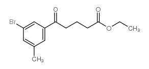 ETHYL 5-(3-BROMO-5-METHYLPHENYL)-5-OXOVALERATE图片