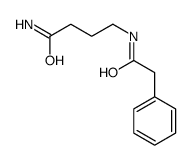 4-[(2-phenylacetyl)amino]butanamide Structure