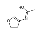 N-(5-methyl-2,3-dihydrofuran-4-yl)acetamide Structure