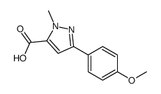 3-(4-甲氧基苯基)-1-甲基-1H-吡唑-5-羧酸图片