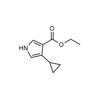 4-环丙基-1h-吡咯-3-羧酸乙酯图片