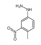 (4-Methyl-3-nitrophenyl)hydrazine结构式