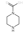 1-Piperazinecarbodithioicacid结构式