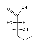 (+/-)-threo-2,3-dihydroxy-hexanoic acid Structure