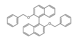 2,2'-bis(benzyloxy)-1,1'-binaphthalene结构式