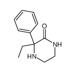 3-ethyl-3-phenyl-piperazin-2-one结构式