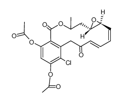 Radicicol-diacetat Structure