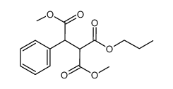 2-phenyl-3-propyloxycarbonyl-succinic acid dimethyl ester结构式